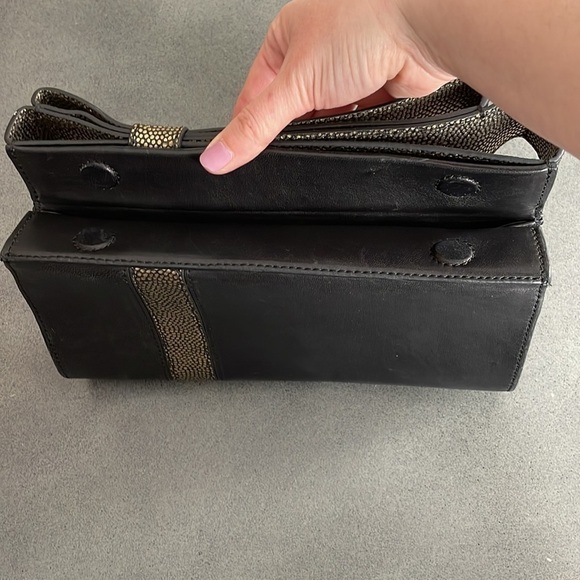 ZAC Posen bow spotted design magnetic clutch - Picture 4 of 11